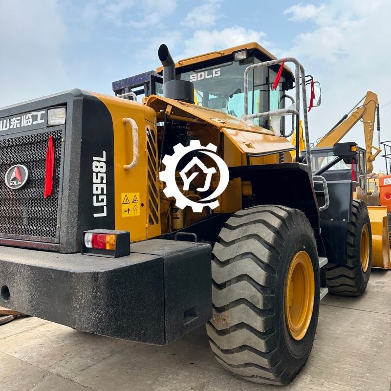 Cargadora de Ruedas SDLG L956F Usada - Certificación EPA/CE, Bajo Horas