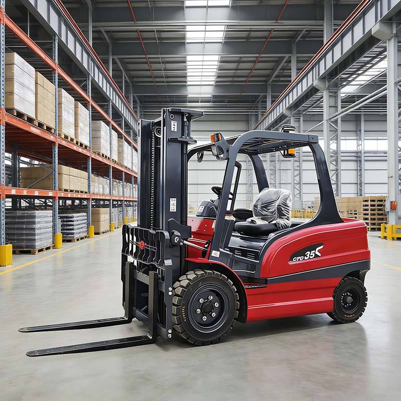Montacargas Eléctrico 3.5 Toneladas con Batería de Litio y Motor AC