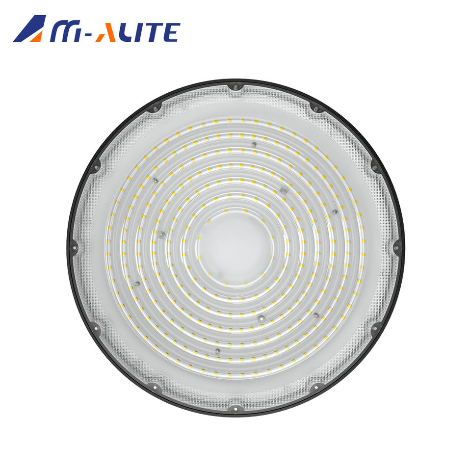 Luz LED UFO High Bay 100W/200W 110LM/W Aluminio IP65