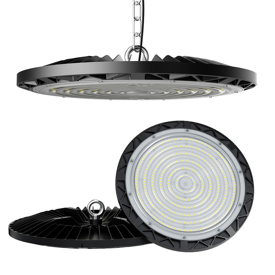 Luminaria LED UFO Alta Potencia 50W-200W Aluminio Industrial