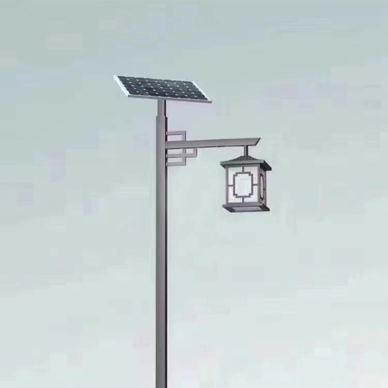 Farola Solar Híbrida AC/DC para Redes Inestables y Ciudades Inteligentes