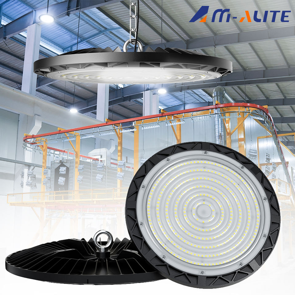 Luz High Bay UFO 150W LED Anti-Deslumbramiento para Almacén