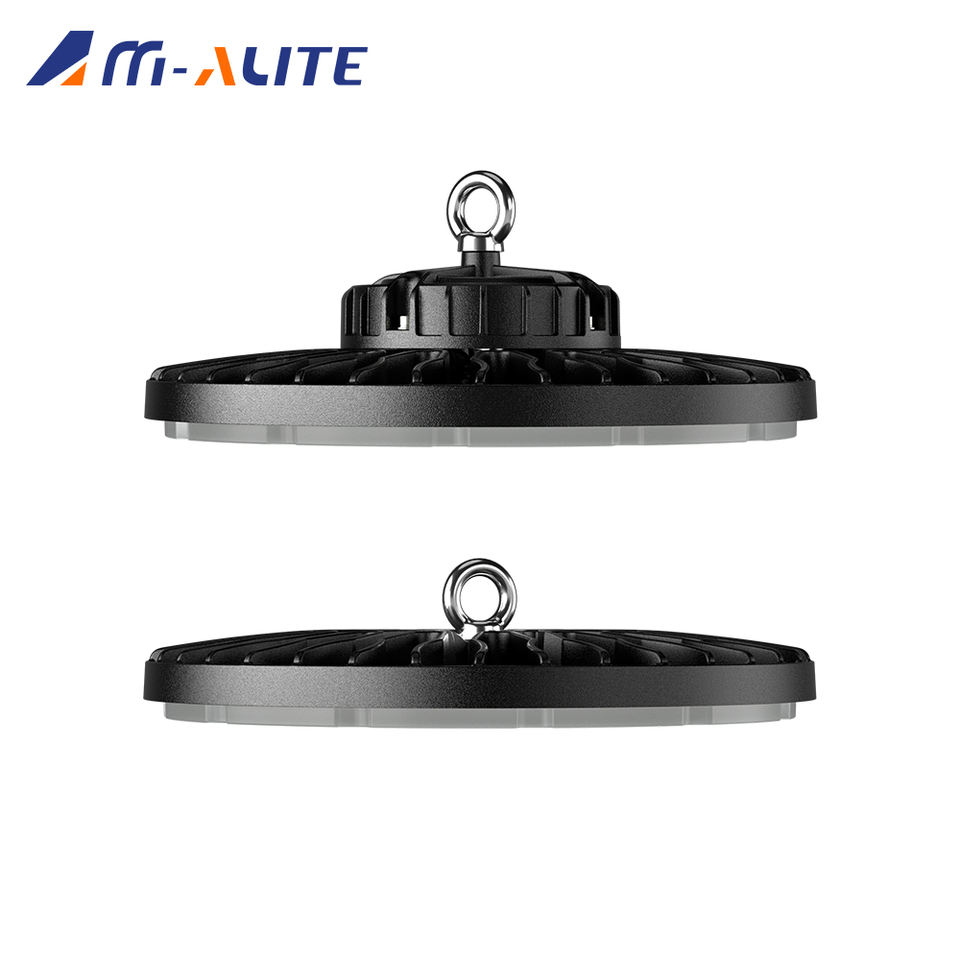 Luz LED UFO High Bay 100W/200W 110LM/W Aluminio IP65