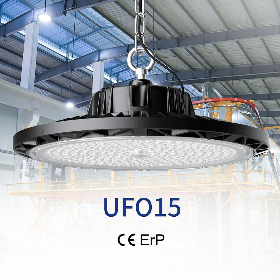 Luz LED UFO Industrial 100W/150W/200W para Almacén y Garaje