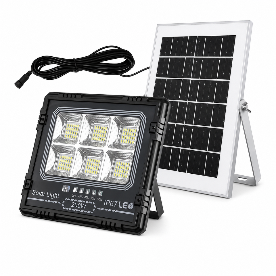 Luz Solar Exterior de Pared XG-T53 6W LED SMD IP44 Recargable