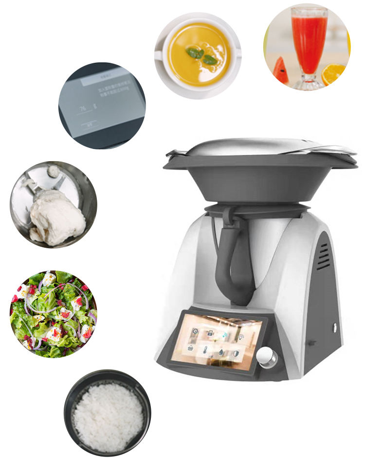 Robot de Cocina Inteligente Multifuncional con Control por App
