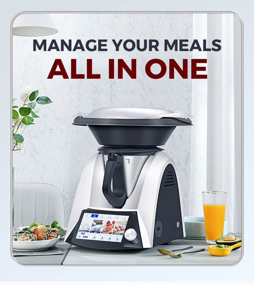 Robot de Cocina Inteligente Multifunción para Hogar y Bebés