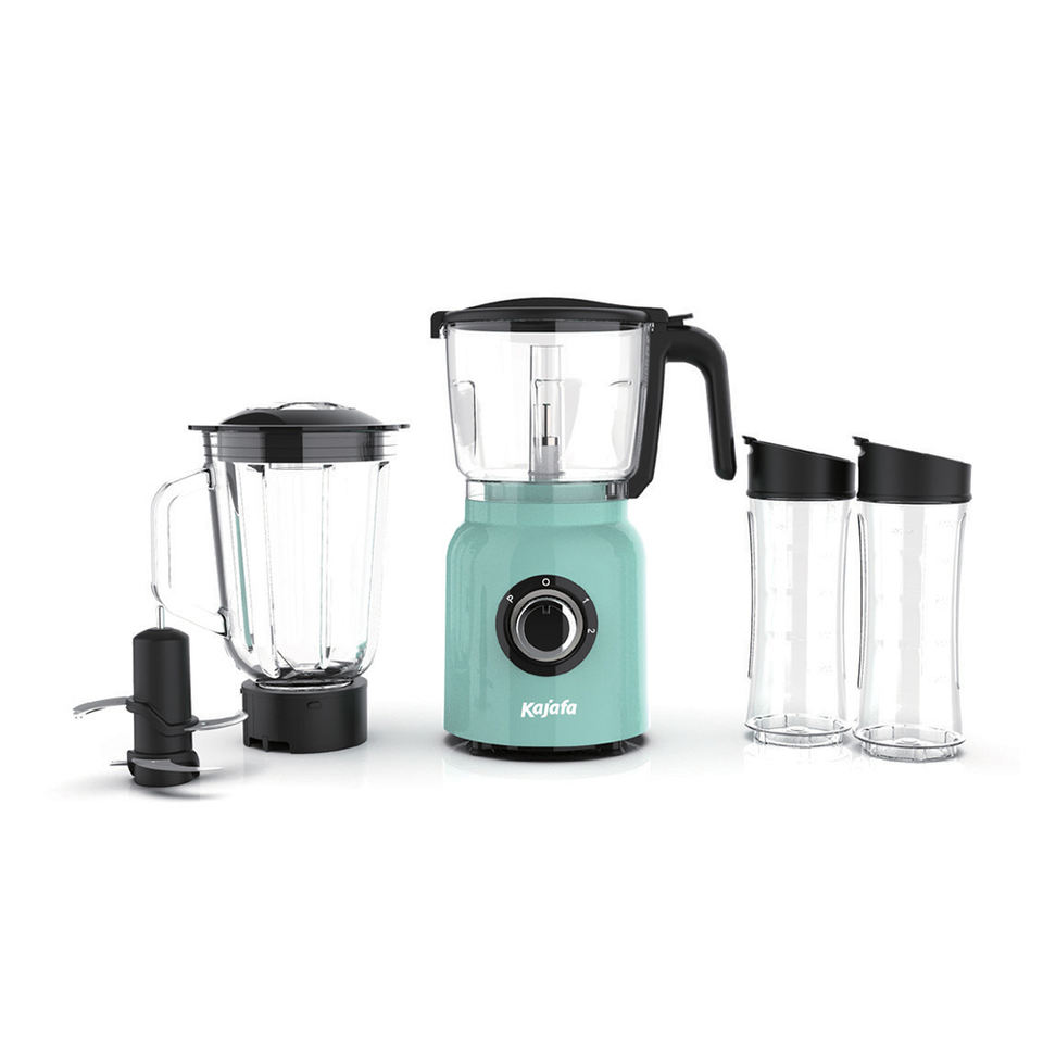 Licuadora Procesador de Alimentos 700W con Base de Mesa Multifuncional