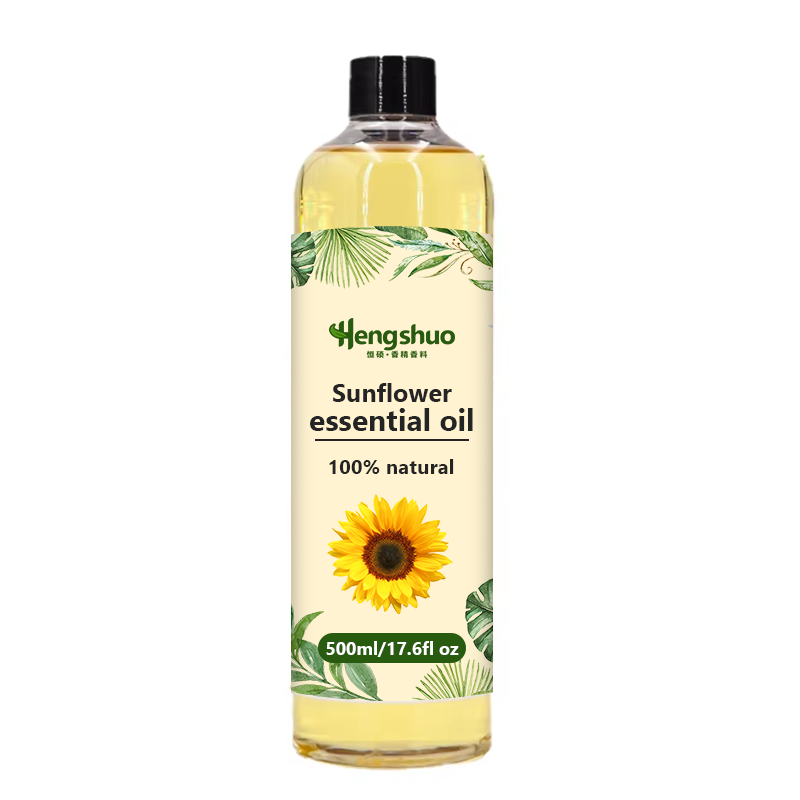 Aceite de Girasol Refinado 100% Puro - Prensa en Frío para Cuidado de la Piel y Cosmética