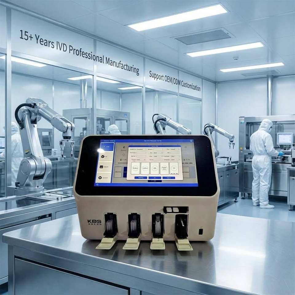 Analizador IVD Integrado 7 en 1 Portátil KDS-D6000