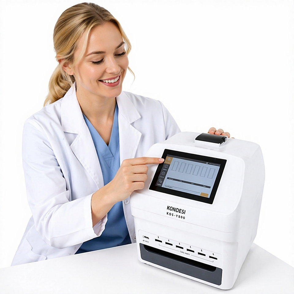 Analizador POCT de Fluorescencia de Canal Múltiple KDS-Y800 con CE e ISO