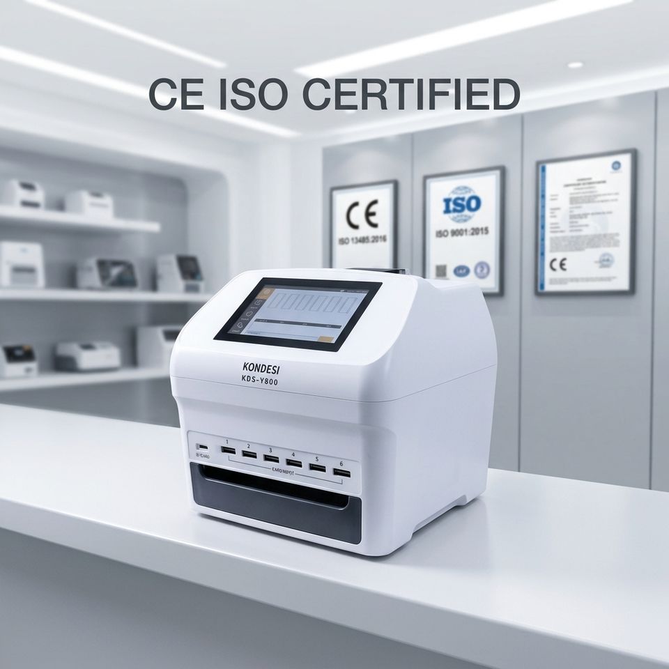 Analizador POCT de Fluorescencia de Canal Múltiple KDS-Y800 con CE e ISO