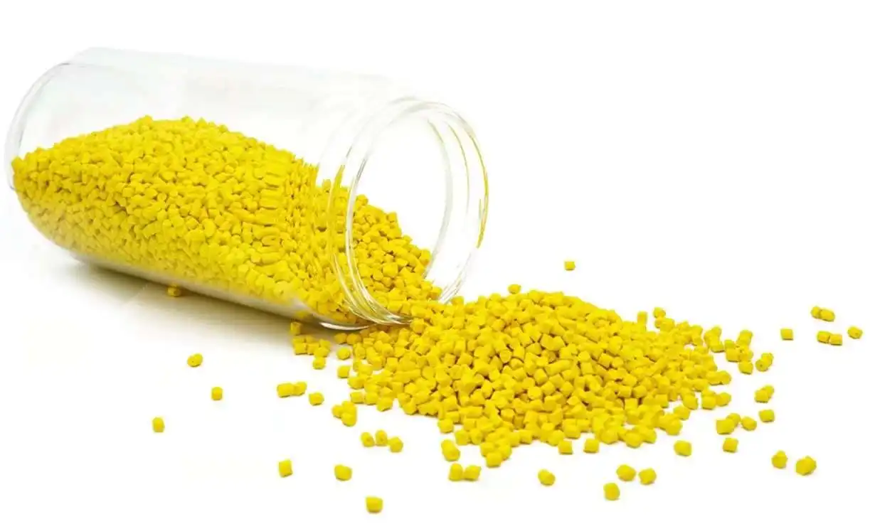 เม็ดสีมาสเตอร์แบทช์ PP PE PS พร้อมสารหน่วงไฟ สีครบวงจร