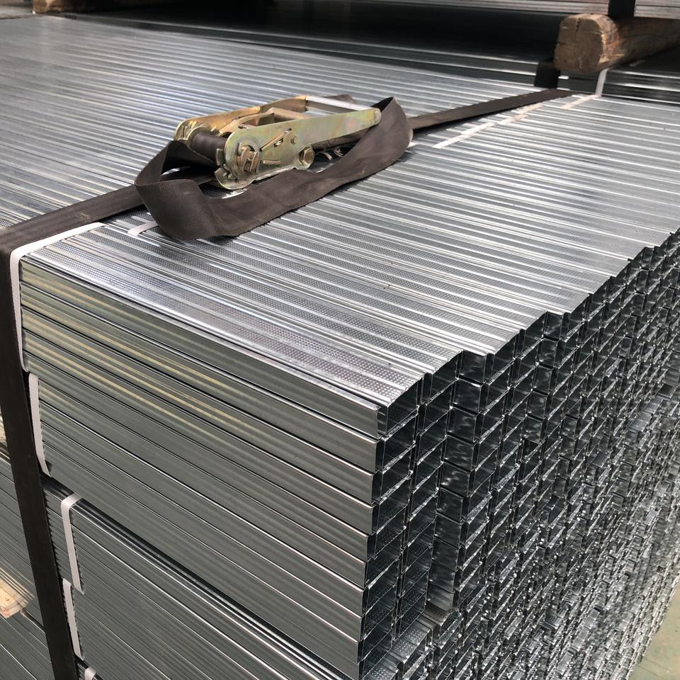 ระบบโครงคร่าวเหล็กชุบสังกะสี Stud & Track สำหรับผนัง drywall และฝ้าเพดาน