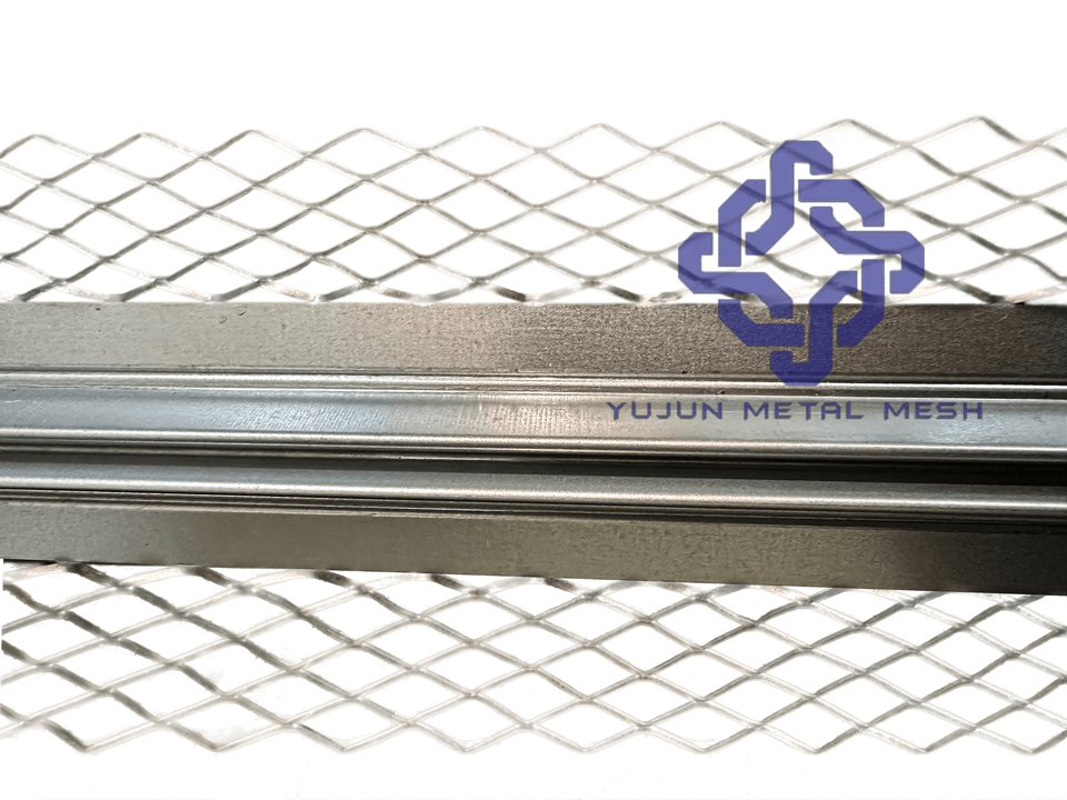 เหล็กชุบสังกะสี Double V Expanded Metal Control Joint Bead สำหรับงานฉาบปูนป้องกันรอยแตกร้าว