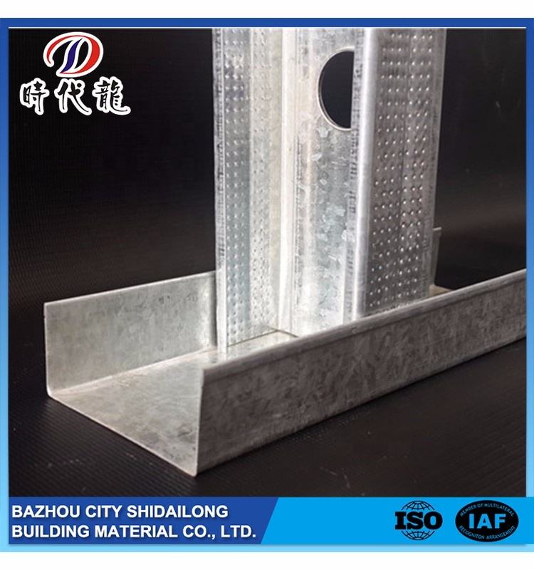 ระบบโครงคร่าวเหล็กชุบสังกะสี Stud & Track สำหรับผนัง drywall และฝ้าเพดาน