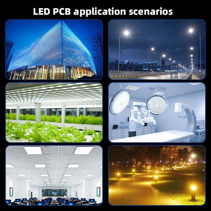 PCB LED Chiếu Sáng Chất Lượng Cao - SMD Assembly, Turnkey PCBA, Không MOQ