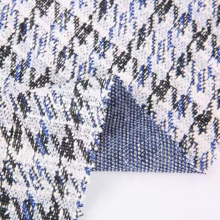 Vải Tweed Kẻ Sọc Jacquard Cao Cấp Double Face Hương Thơm Nhỏ 2026