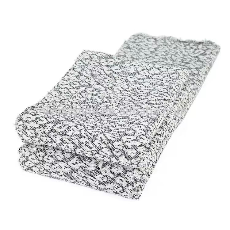 Vải Jacquard Terry Cotton Polyester Nhuộm Sợi Mềm Mại 2026 Cho Trang Phục Nữ