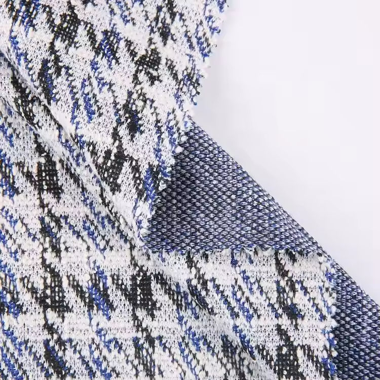 Vải Tweed Kẻ Sọc Jacquard Cao Cấp Double Face Hương Thơm Nhỏ 2026