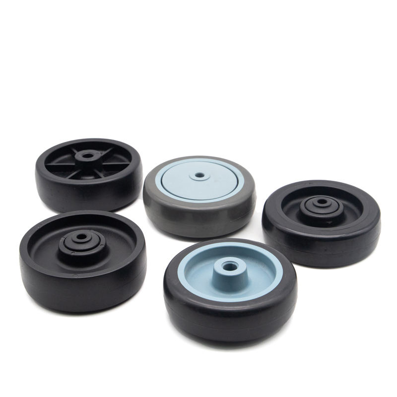 Bánh Xe PU/PP/PVC 5 inch Đa Dạng Kích Thước 25-200mm Tùy Chỉnh