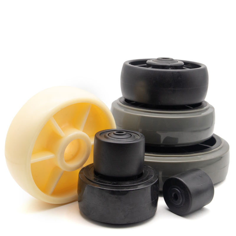 Bánh Xe PU/PP/PVC 5 inch Đa Dạng Kích Thước 25-200mm Tùy Chỉnh