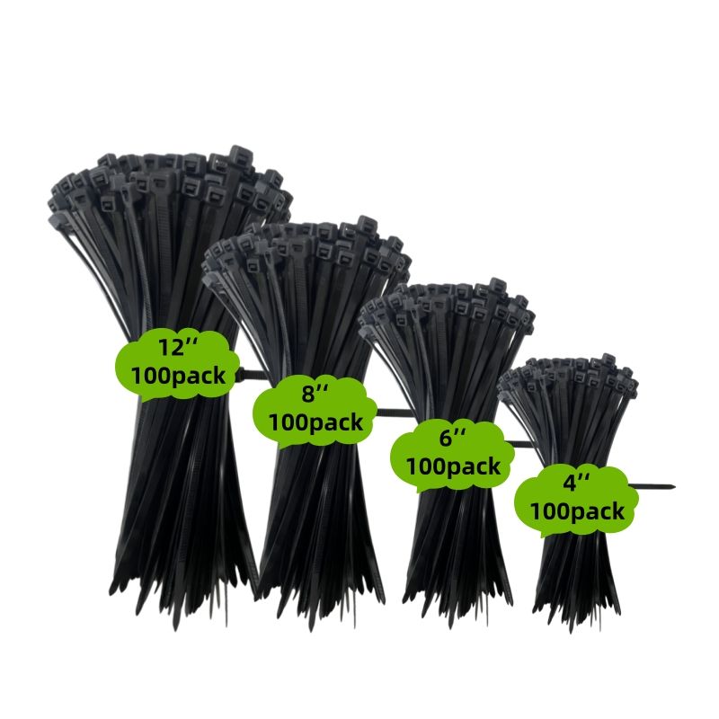 Dây Rút Nylon PA66 Chịu Lực Cao, Tự Khóa, Bền Bỉ - 300mm