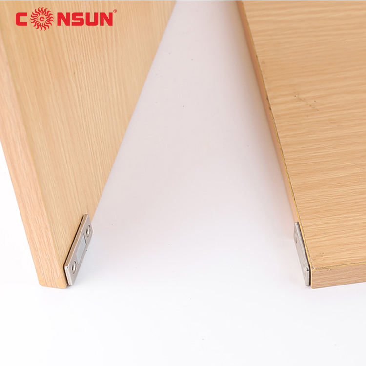 Nam châm cửa siêu mỏng inox không khoan - Consun CSQ005-1-W