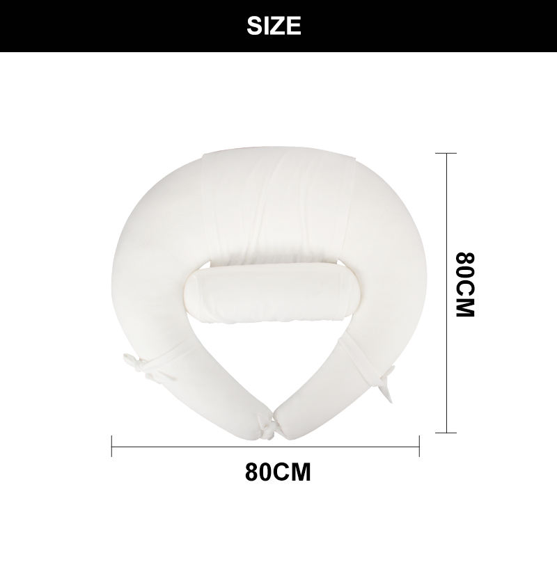 Breathable Anti-Bacterial Cotton Breastfeeding Pillow para sa mga Nanay