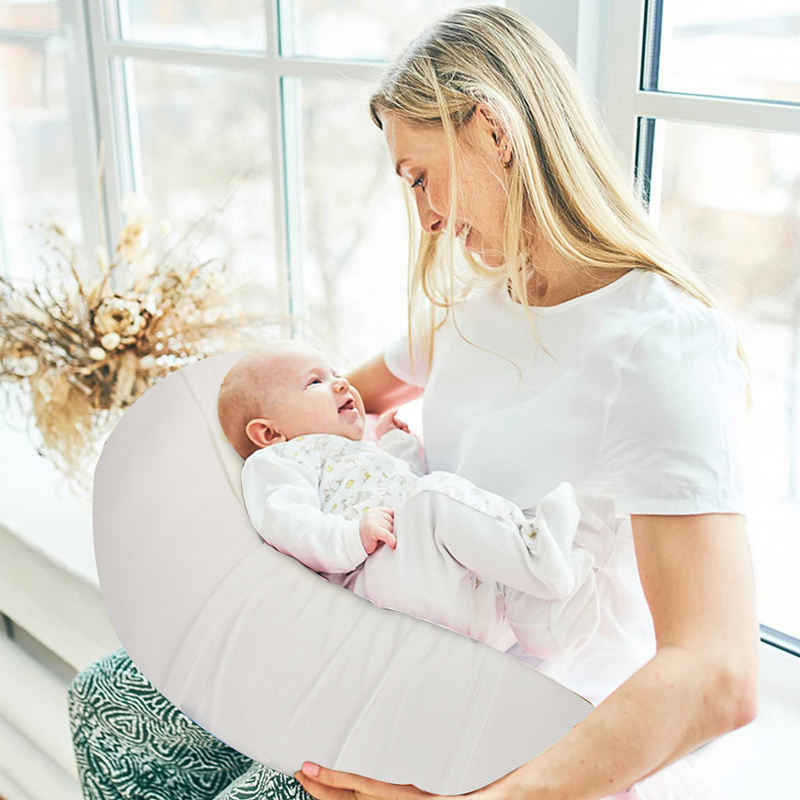 Breathable Anti-Bacterial Cotton Breastfeeding Pillow para sa mga Nanay