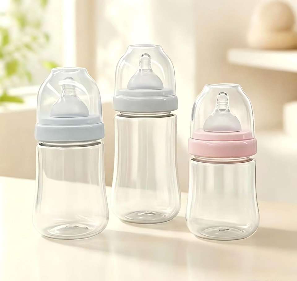 Botelya ng Gatas na PP na Malapad ang Bibig para sa Sanggol - BPA-Free, Anti-Colic, OEM Custom Logo