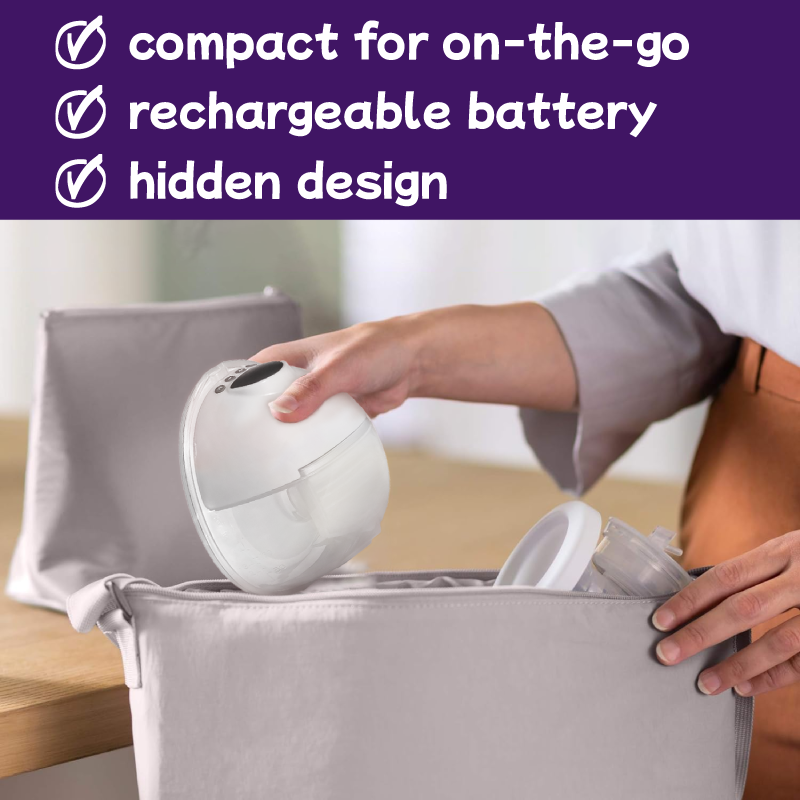 Electric Breast Pump Wearable Hands-Free 180ml Rechargeable