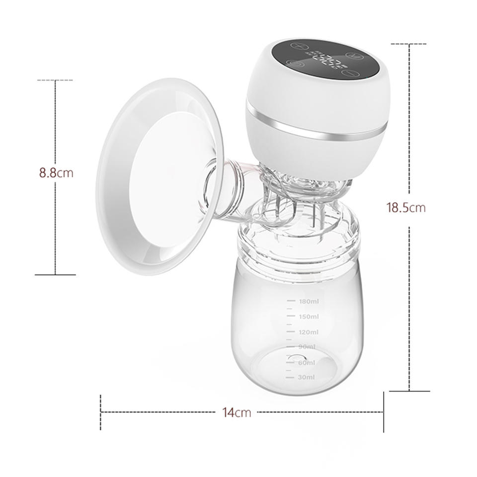 Electric Breast Pump Wearable Hands-free, 9 Levels, Anti-backflow