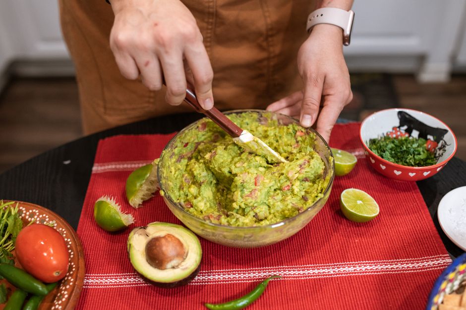 1. Mashed Avocado with Banana