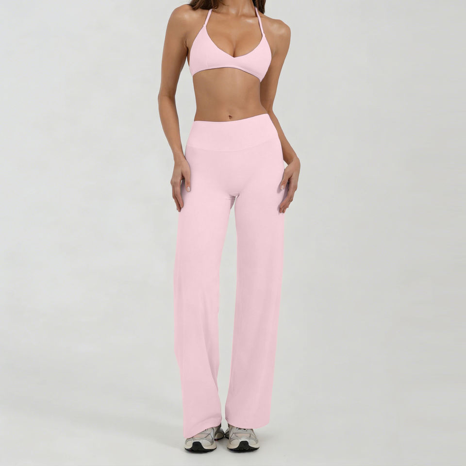 Yoga Bra at Pants Set para sa Fitness at Pilates - Wholesale
