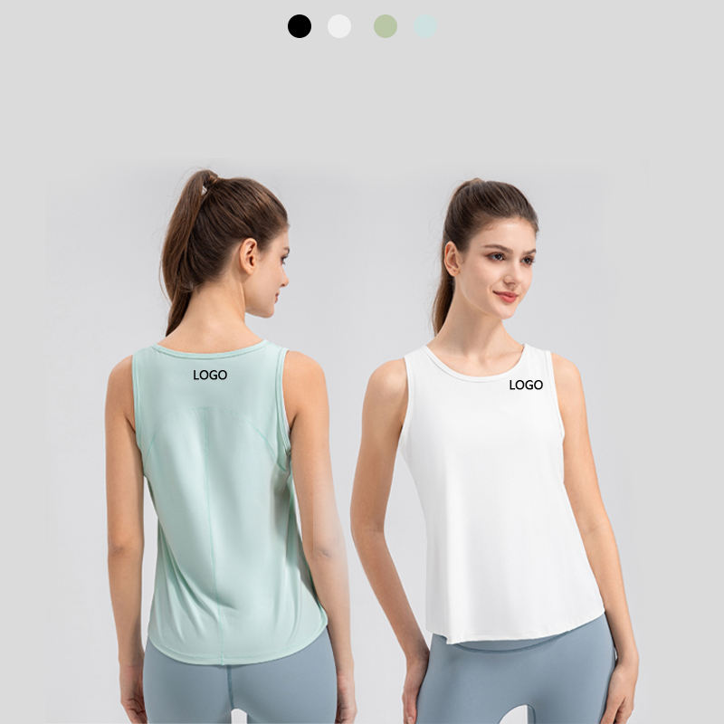 Panlalaking Yoga Top na Walang Tahi, Breathable para sa Fitness at Running