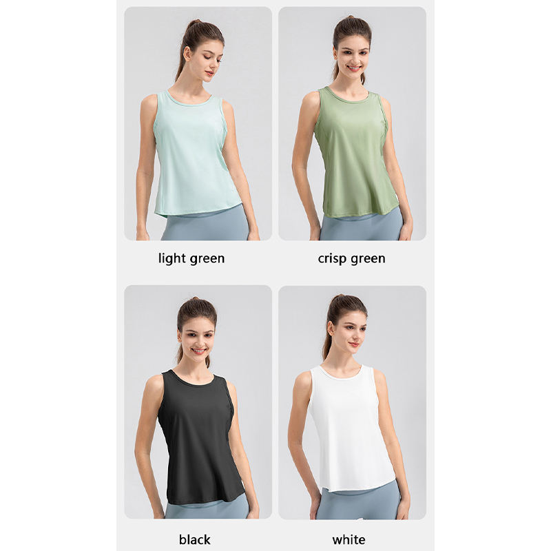 Panlalaking Yoga Top na Walang Tahi, Breathable para sa Fitness at Running
