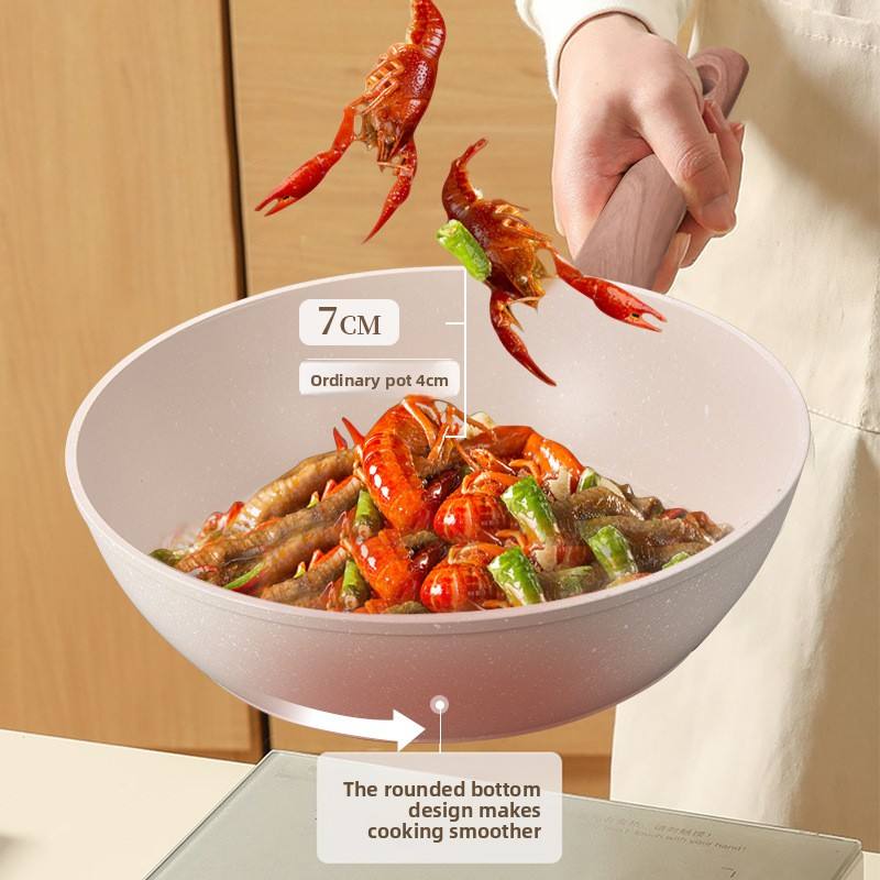 Kawaling May Bato na May Non-Stick Coating - Induction Ready