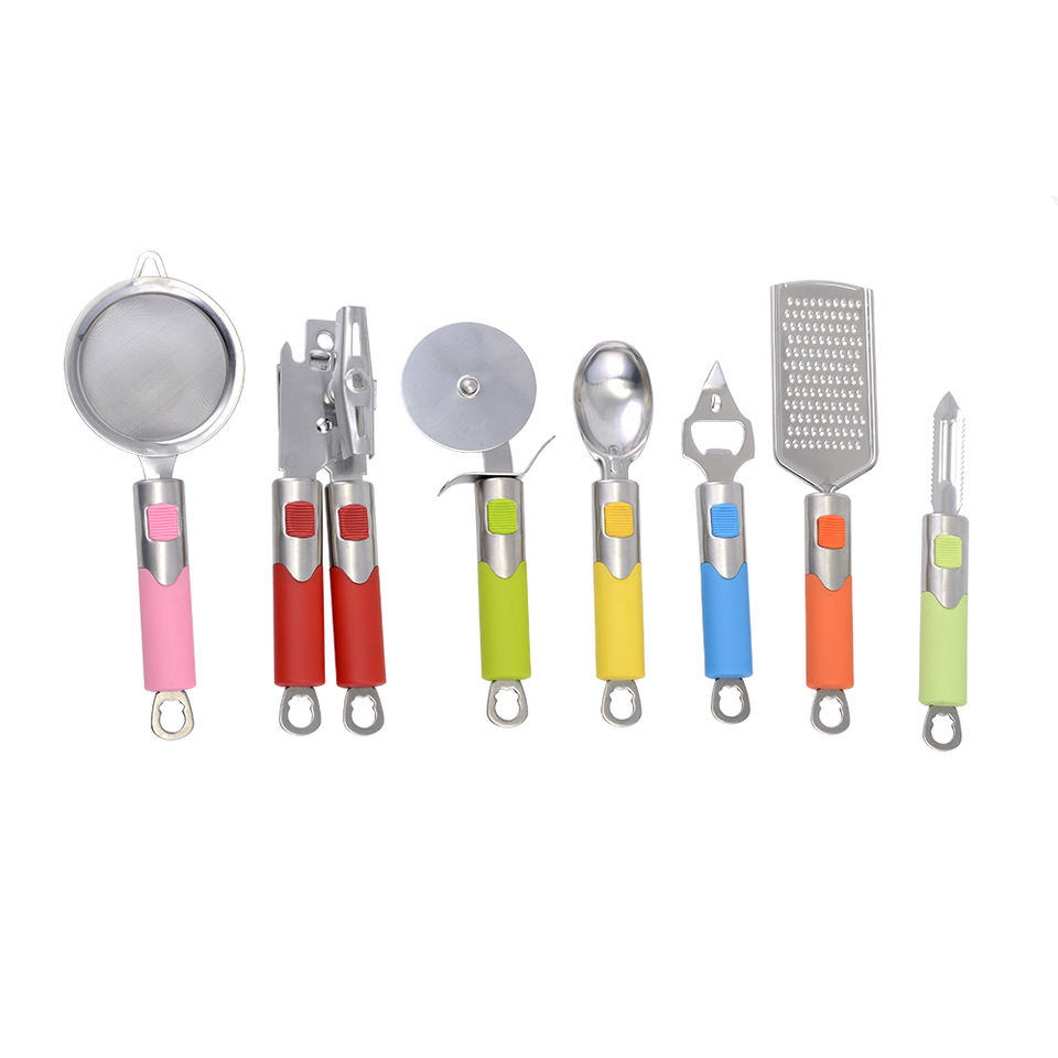 Mga Kagamitan sa Kusina Multifunction na Stainless Steel Set para sa Wholesale
