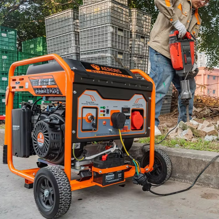 10kW Inverter Gasoline Generator 4-Stroke Electric Start Portable Home Backup CE 50Hz