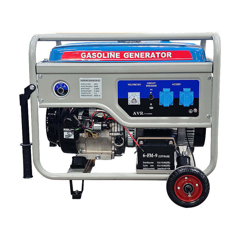 Generator ng Gasolina 700W-6KW Tahimik na Auto Start na may Oil Alert