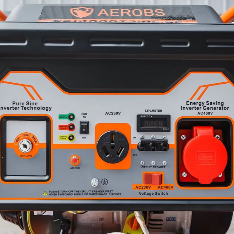 10kW Inverter Gasoline Generator 4-Stroke Electric Start Portable Home Backup CE 50Hz