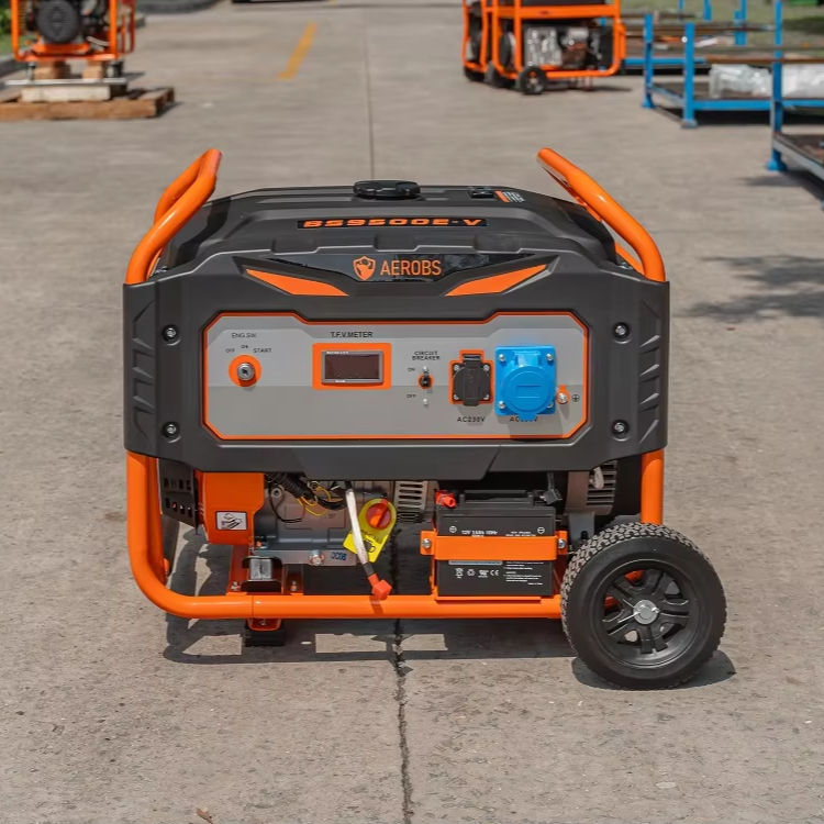 Generator na Gasolina 7kW-7.5kW 220/380V Air-Cooled CE Euro-V Certified