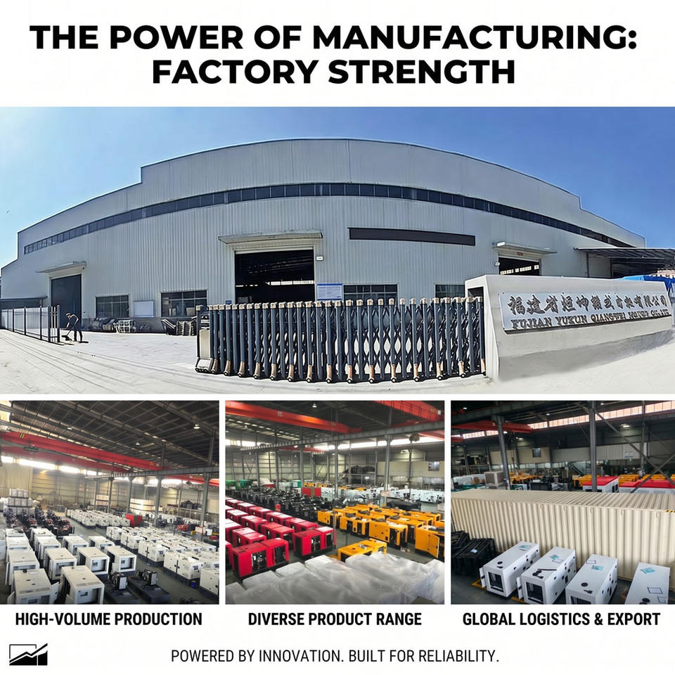 Super Tahimik na Diesel Generator 24KW 32KW 64KW na may Soundproof Canopy para sa Outdoor Construction
