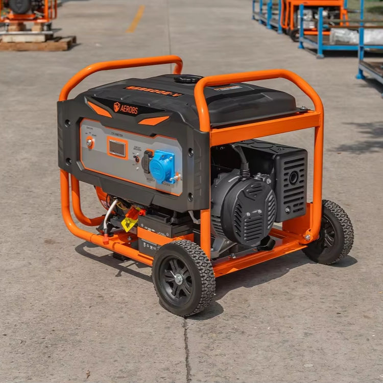 Generator na Gasolina 7kW-7.5kW 220/380V Air-Cooled CE Euro-V Certified