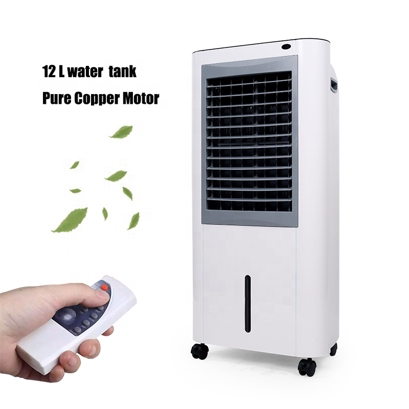 Portable Evaporative Air Cooler 165W 12L Double Turbo Stand Fan