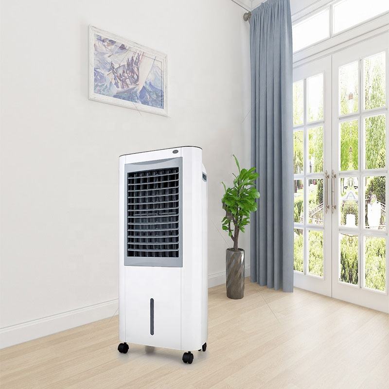 Portable Evaporative Air Cooler 165W 12L Double Turbo Stand Fan