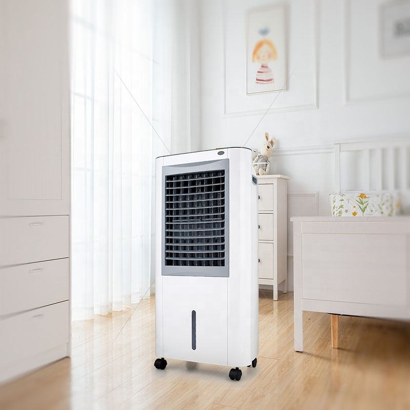 Portable Evaporative Air Cooler 165W 12L Double Turbo Stand Fan