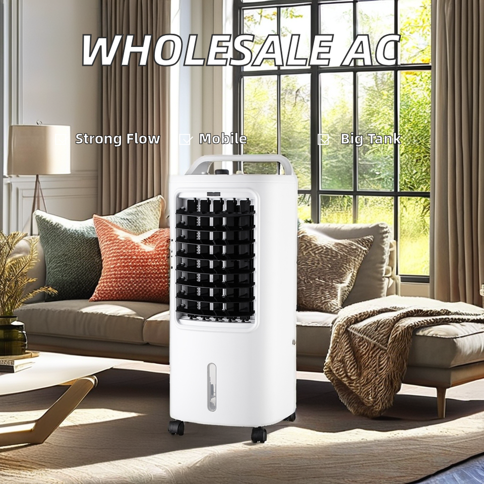 Portable Evaporative Air Cooler na may 4L Tank, 3-Speed, 65W – B2B Wholesale
