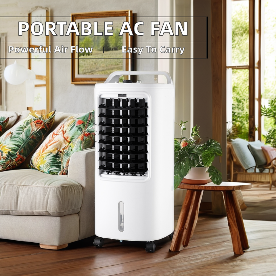 Portable Evaporative Air Cooler na may 4L Tank, 3-Speed, 65W – B2B Wholesale